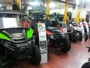 Vendita quad nuovi e usati presso lo showroom QUADCENTER