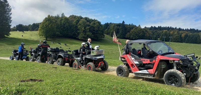 Una domenica di settembre in quad