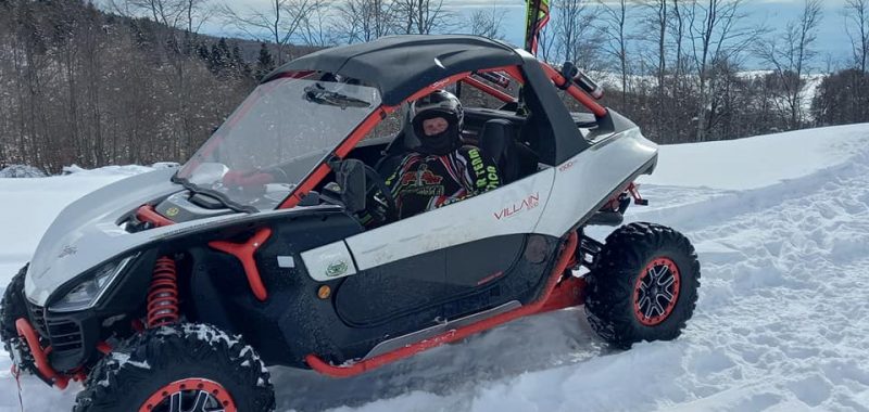 Una domenica sulla neve con il Segway Villain SX10 !!!