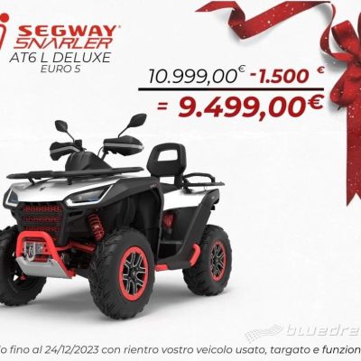 PROMO DI NATALE🎅 2023: SEGWAY SNARLER AT6 L DELUXE EURO5