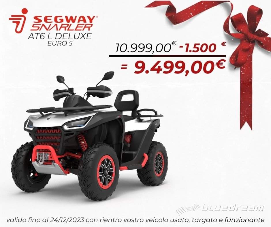 PROMO DI NATALE🎅 2023: SEGWAY SNARLER AT6 L DELUXE EURO5