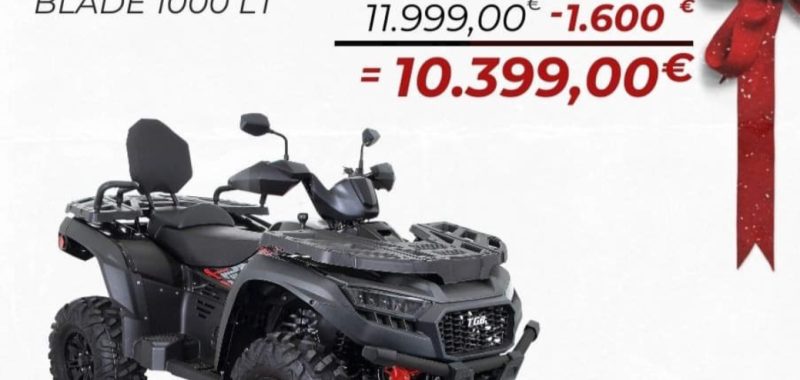 PROMO DI NATALE 🎄 2023: TGB BLADE 1000 LT EPS EURO5